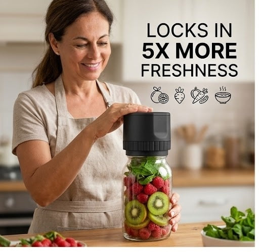 FreshSeal Electric Mason Jar Vacuum Sealer
